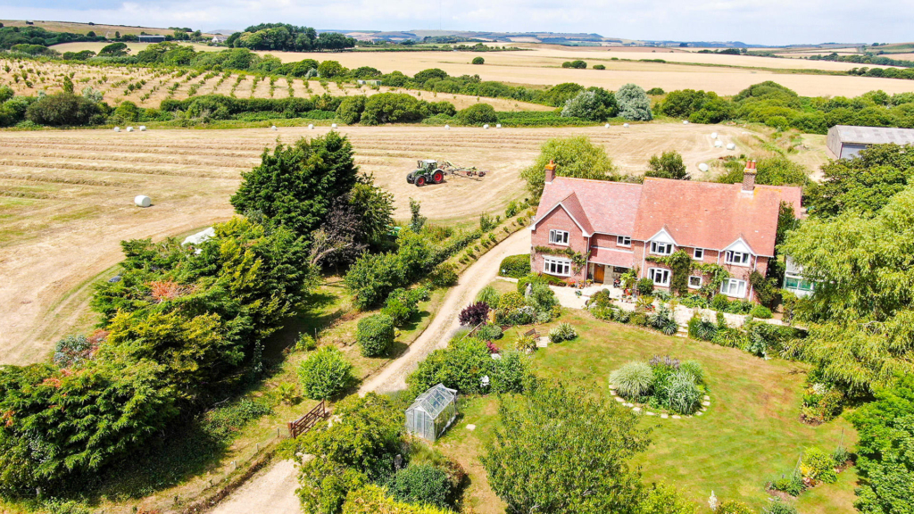 Ford Farm House from the Sky