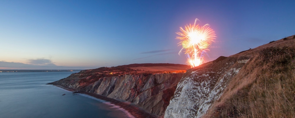 The Needles Landmark Attraction Fireworks