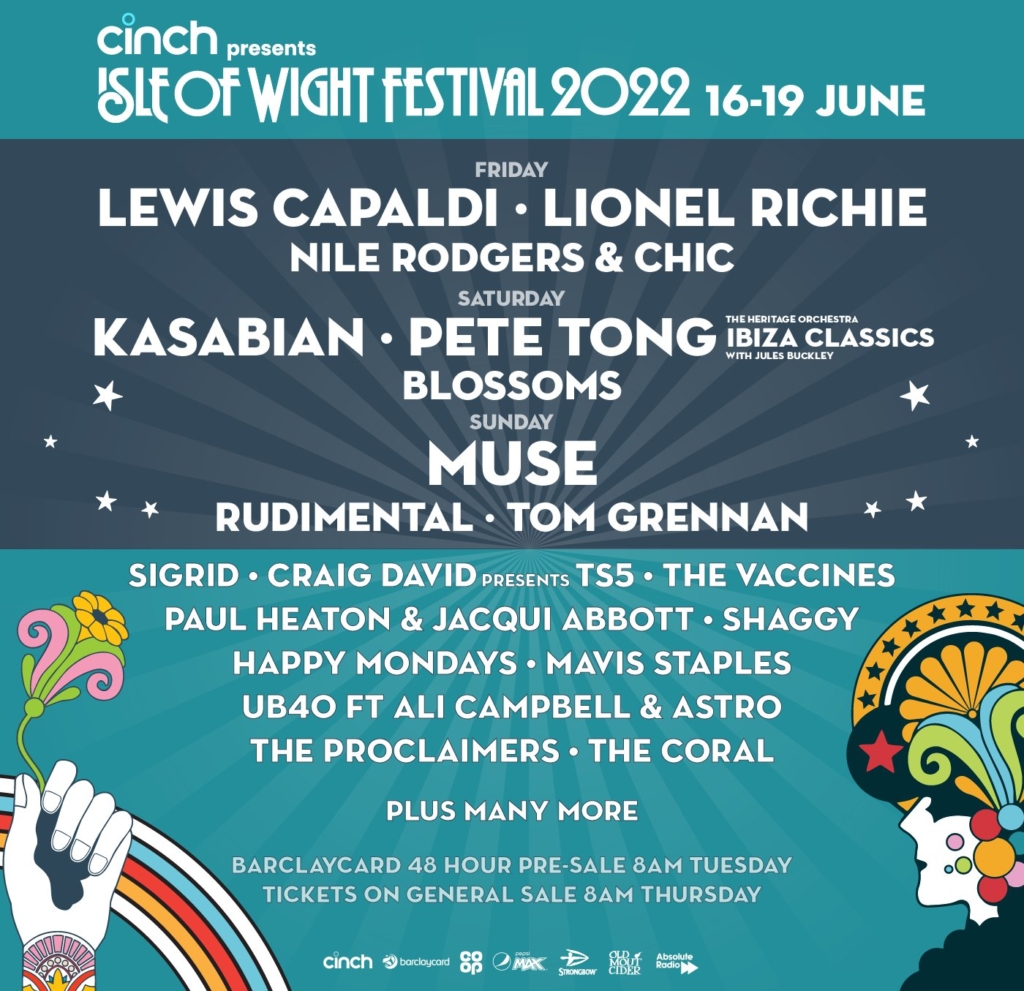 Isle of Wight Festival first announcement for 2022