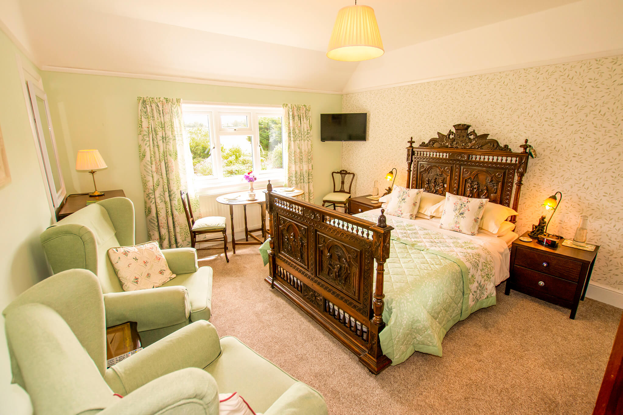 Ford Farm House Bed and Breakfast Guest Room - Isle of Wight